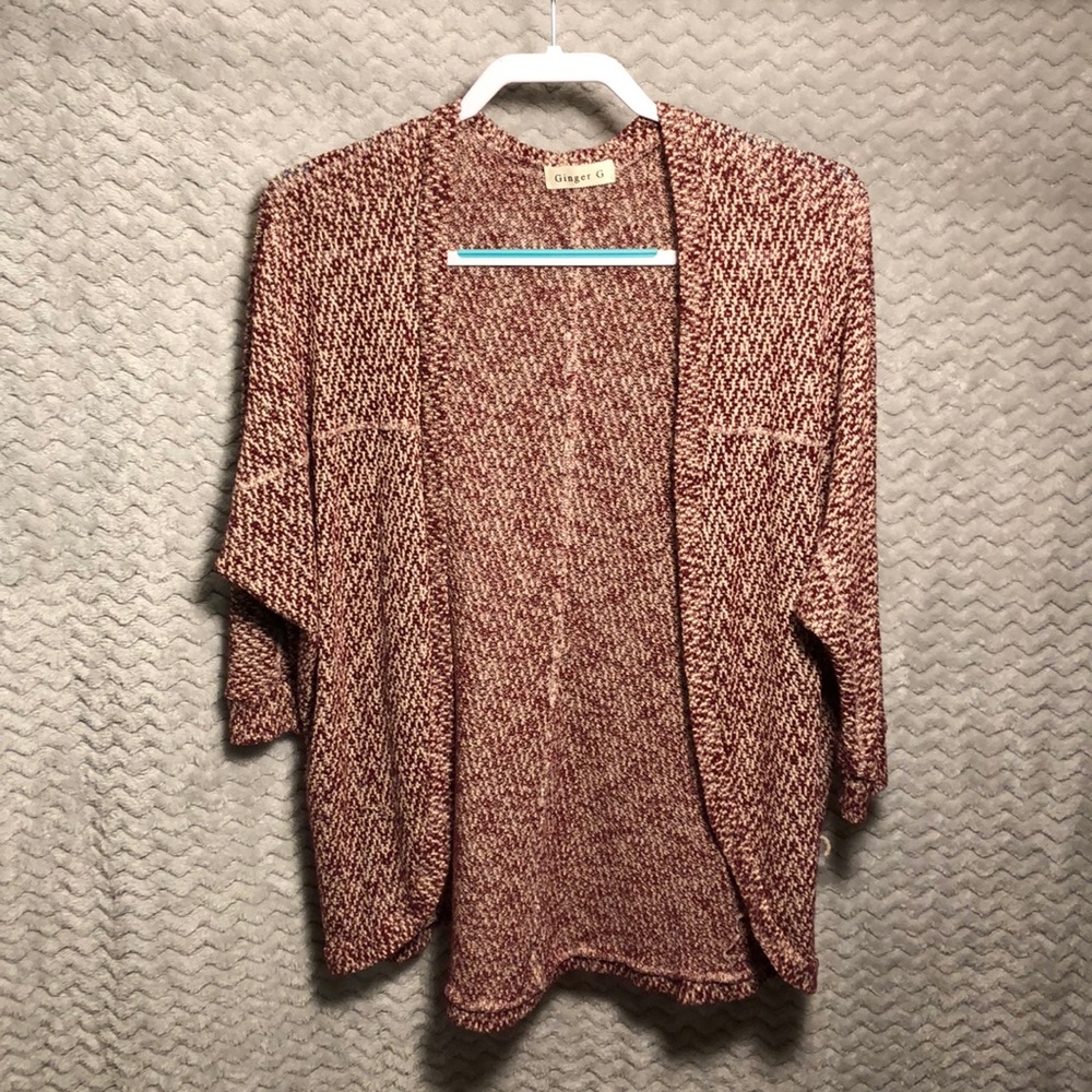 3/4 sleeve cardigan